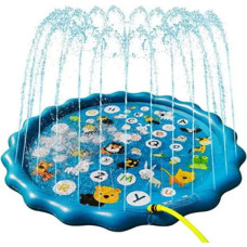 Спритний дитячий фонтанчик з кільцем для плавання: мрійний набір для водної розваги!